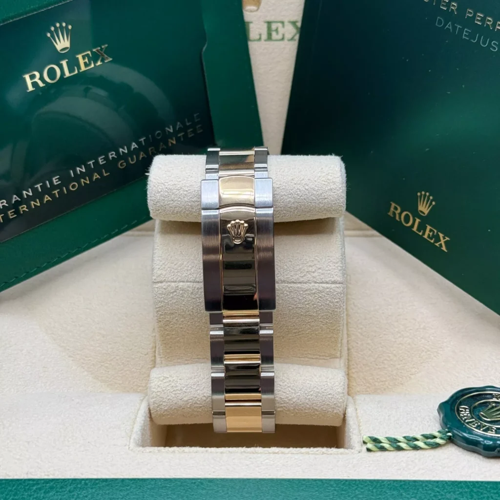 RLX Datejust 36mm 126233 Golden Palm Motif Dial Jubilee Bracelet Watch