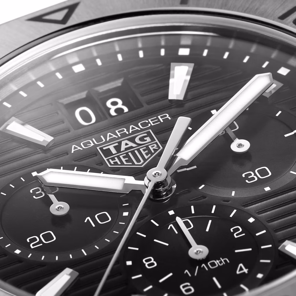 TAG Heuer Aquaracer Chronograph 40mm Mens Watch Black CBP1110.BA0627