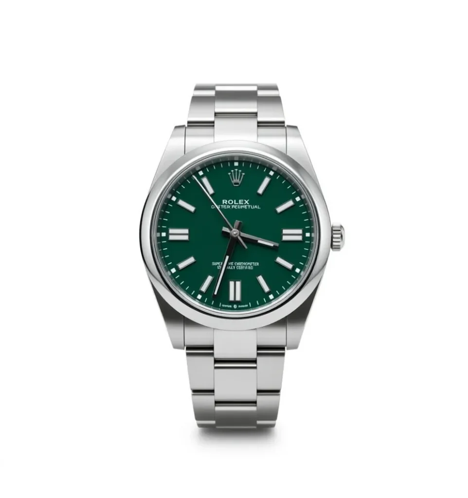 RLX Oyster Perpetual 36mm 126000-0005 Green Dial Oyster Stainless Steel Bracelet