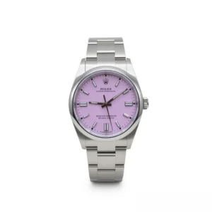 RLX Oyster Perpetual 36mm 126000-0008 Candy Pink Dial Oyster Stainless Steel