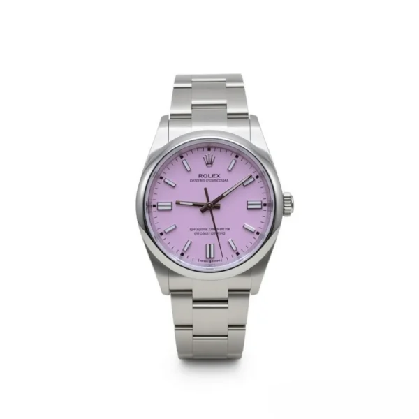 RLX Oyster Perpetual 36mm 126000-0008 Candy Pink Dial Oyster Stainless Steel