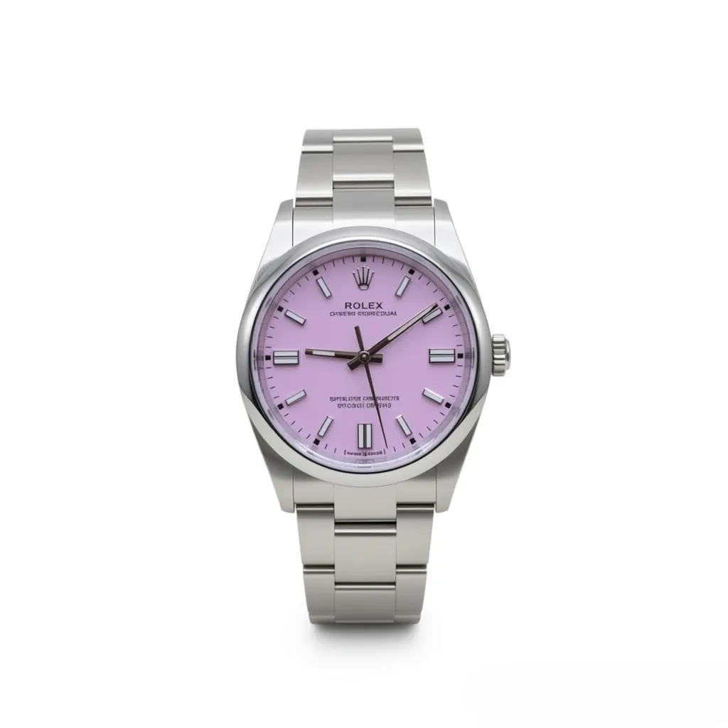 RLX Oyster Perpetual 36mm 126000-0008 Candy Pink Dial Oyster Stainless Steel