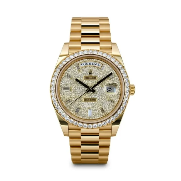 RLX Day-Date 40mm Diamond Dial Watch 228348RBR-0037
