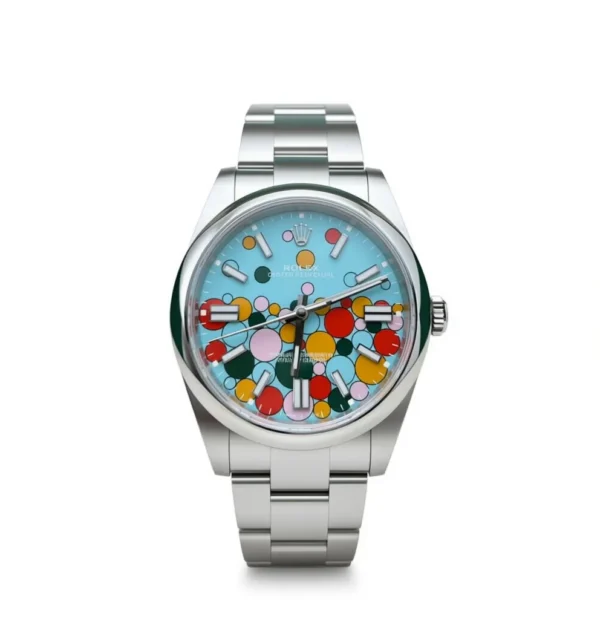 RLX Oyster Perpetual 36mm 126000-0009 Turquoise Celebration Dial Oyster Bracelet