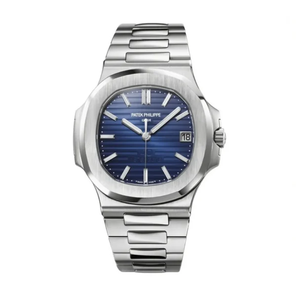 Patek Philippe Nautilus Platinum Blue Replica