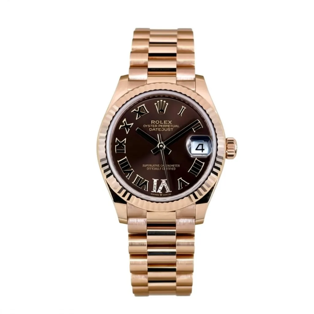 RLX Datejust m278275-0025 Chocolate 31mm Dial