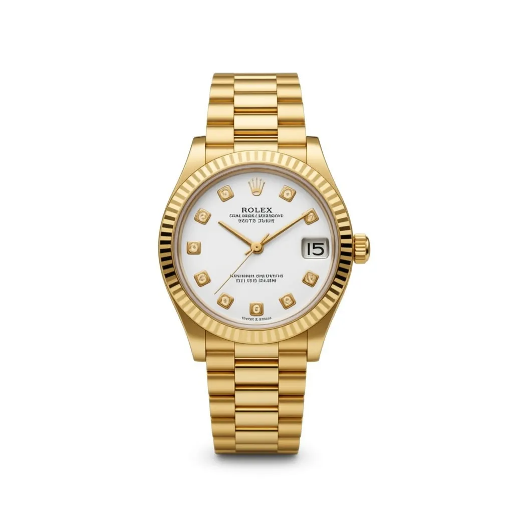 RLX Datejust m278278-0010 Mother-of-Pearl 31mm Dial President Bracelet Watch