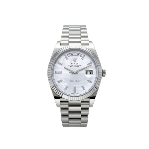 RLX Day-Date 228236-0026 Mother Of Pearl Diamonds Dial