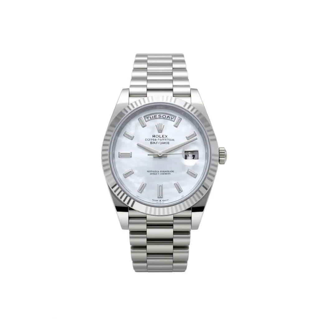 RLX Day-Date 228236-0026 Mother Of Pearl Diamonds Dial