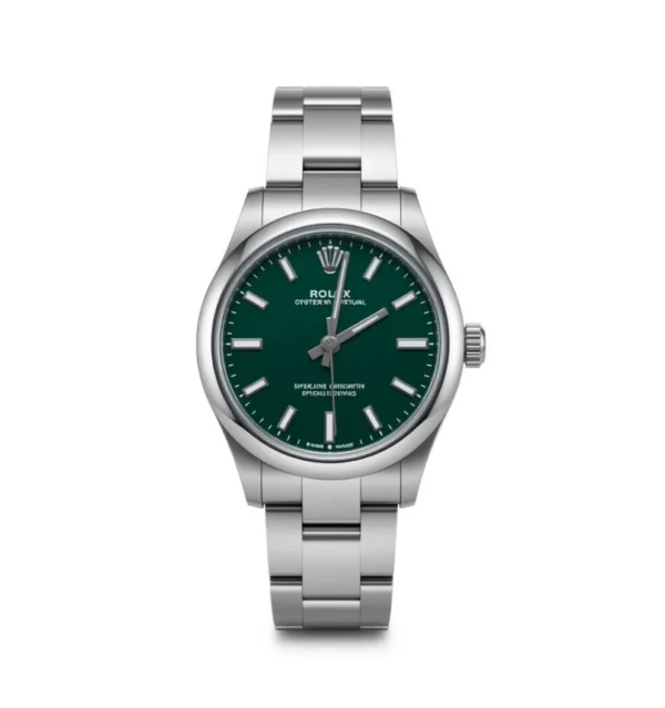 RLX Oyster Perpetual 31mm 277200-0006 Green Dial Oyster Bracelet Watch