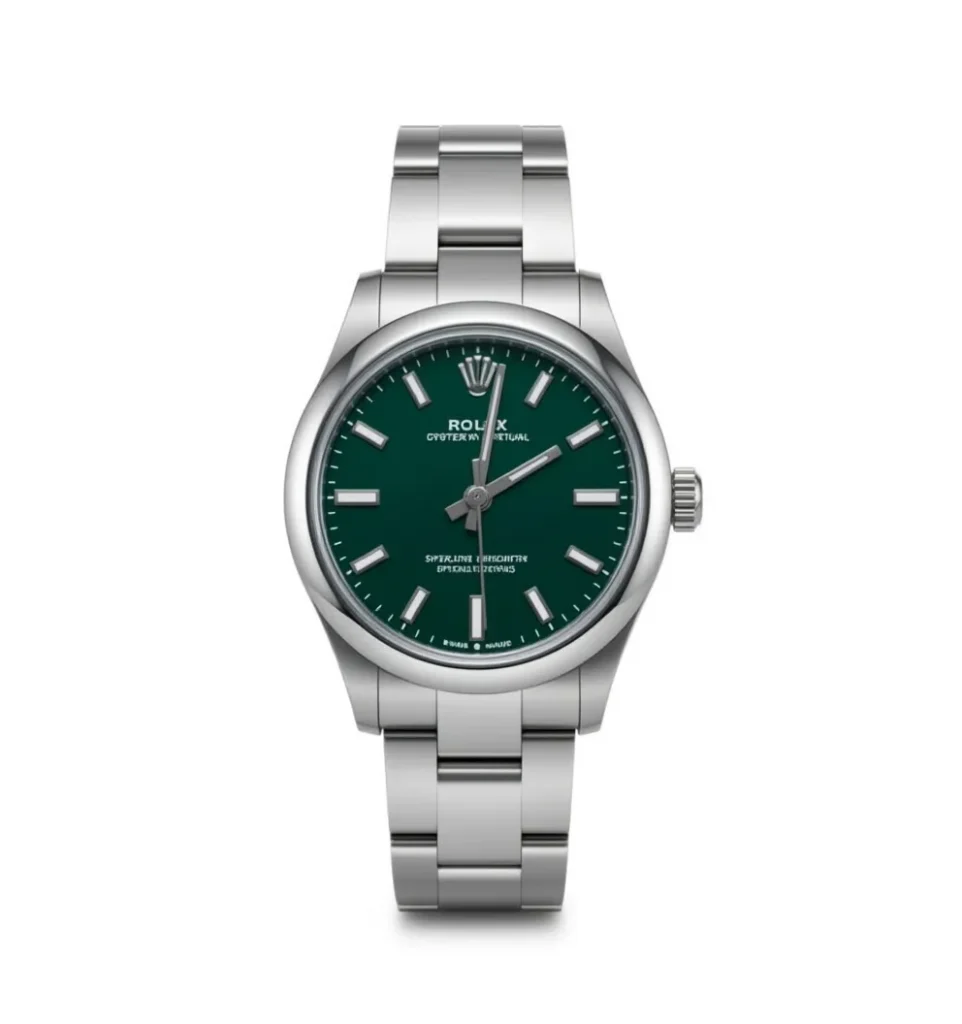 RLX Oyster Perpetual 31mm 277200-0006 Green Dial Oyster Bracelet Watch