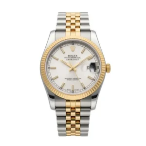 Rolex Datejust 31mm Two-Tone Yellow Gold Fluted