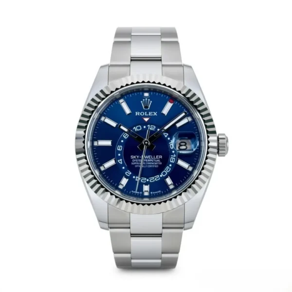 RLX Sky-Dweller 42mm Stainless Steel Blue Dial Oyster - 336934