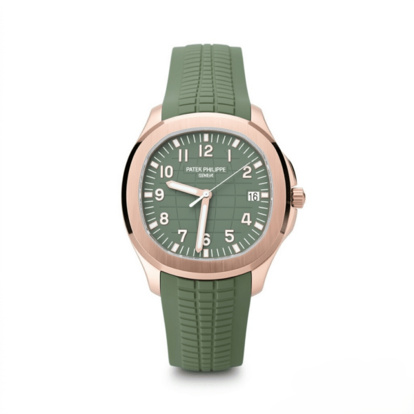 Patek Philippe Aquanaut Khaki Green Dial Watch 5168G-010