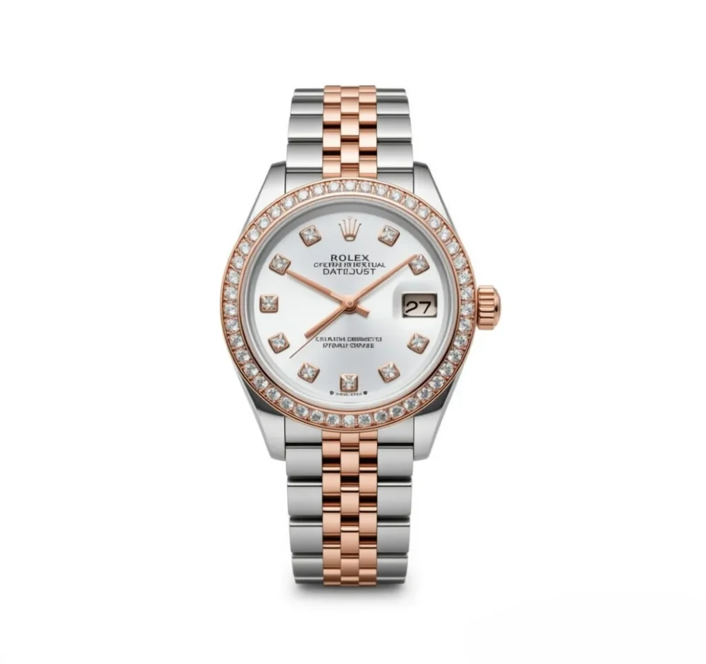 RLX Lady-Datejust 31mm 279381RBR Mother-of-Pearl Diamond Dial Oyster Bracelet