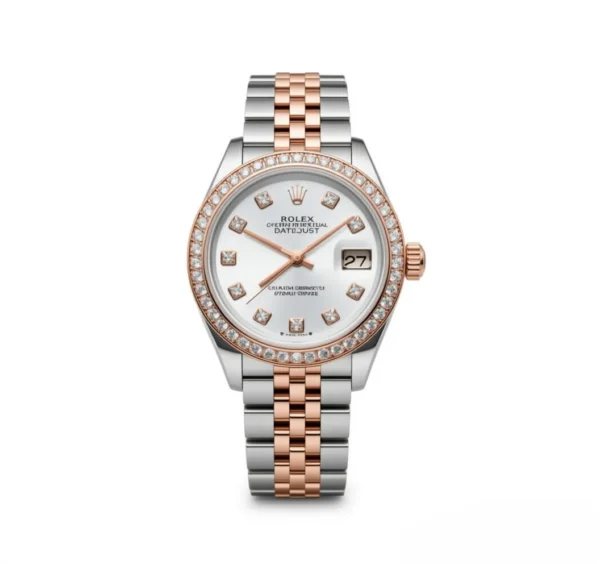 RLX Lady-Datejust 31mm 279381RBR Mother-of-Pearl Diamond Dial Oyster Bracelet