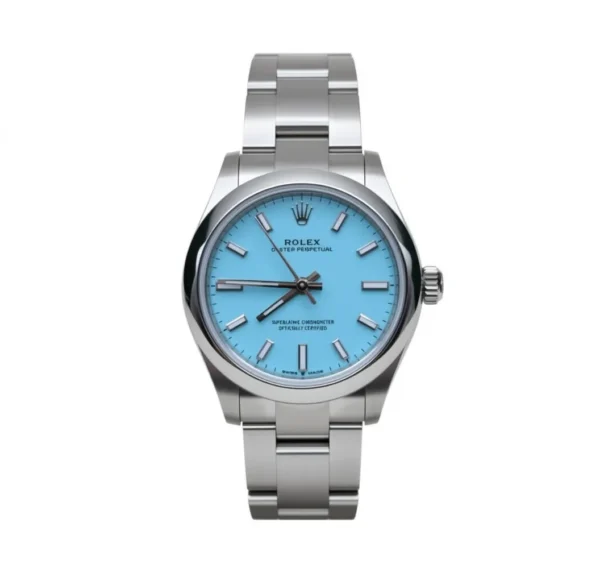 RLX Oyster Perpetual 31mm 277200-0007 Turquoise Dial Oyster Bracelet Watch