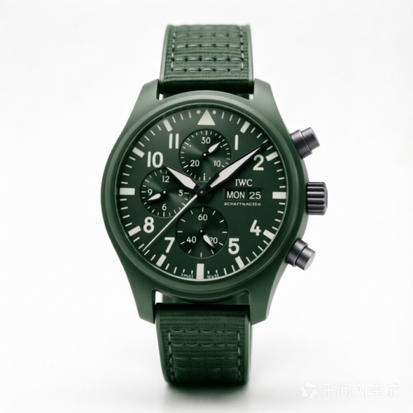 【Top replica】IWC-Pilot's Watch Chronograph TOP GUN "Woodland" (IW389106)