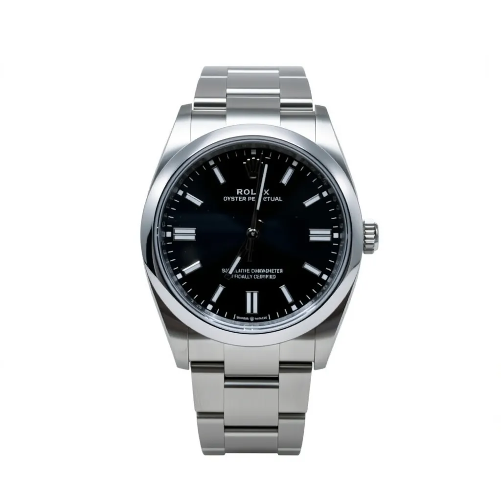 RLX Oyster Perpetual 36mm 126000-0014 Black Dial Oyster Stainless Steel Bracelet