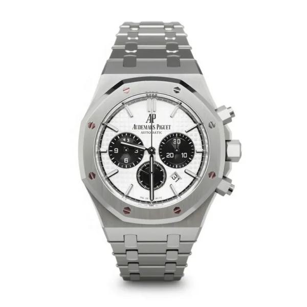 A&P ROYAL OAK PANDA White Dial CHRONOGRAPH 41mm