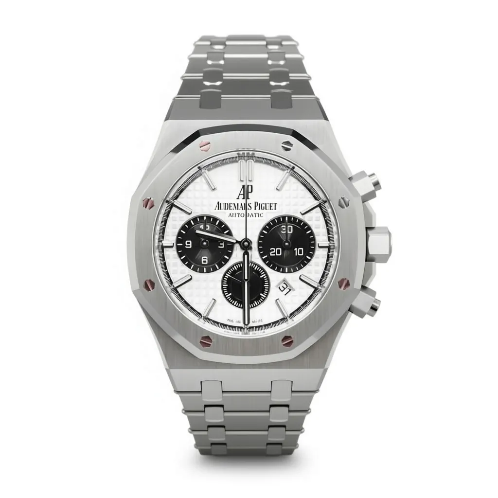 A&P ROYAL OAK PANDA White Dial CHRONOGRAPH 41mm