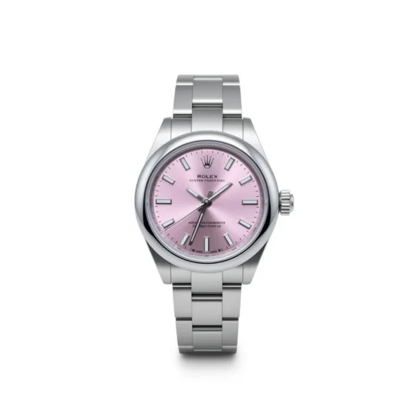 RLX Oyster Perpetual 31mm 277200-0009 Pink Dial Oyster Bracelet Watch