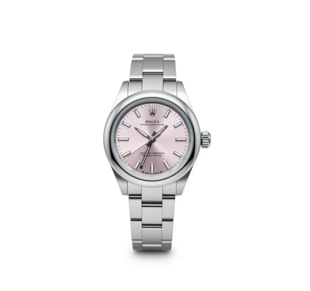 RLX Oyster Perpetual 31mm 276200-0009 Pink Dial Oyster Stainless Steel Bracelet