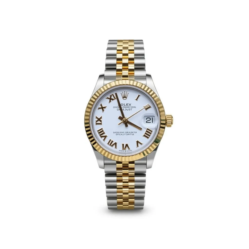 Rolex Datejust 41mm Two-Tone Yellow Gold Fluted