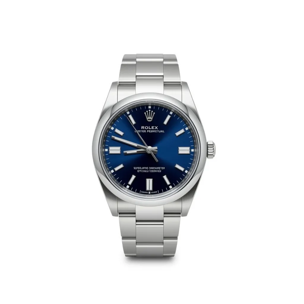 RLX Oyster Perpetual 36mm 126000-0015 Blue Dial Stainless Steel Oyster Bracelet