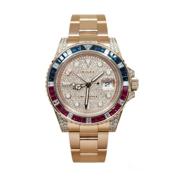 RLX GMT-Master II 40mm 126755SARU-PAVE