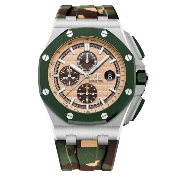 A&P OFFSHORE Beige Camouflage Dial CHRONOGRAPH 44mm
