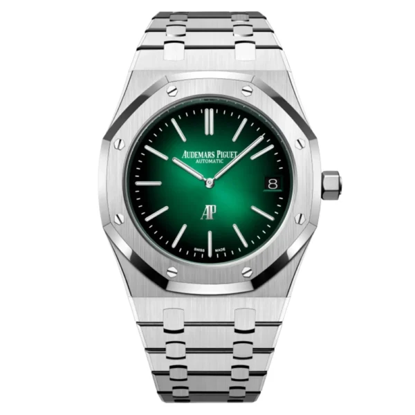 A&P ROYAL OAK “JUMBO” Smoked Green Dial 39mm