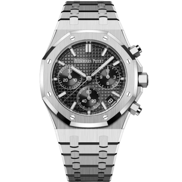 A&P ROYAL OAK Black Dial CHRONOGRAPH 41mm