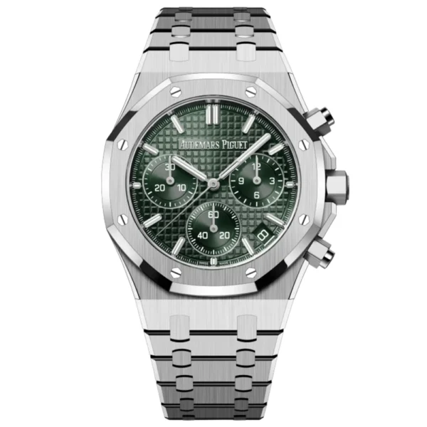 A&P ROYAL OAK Khaki Green Dial CHRONOGRAPH 41mm