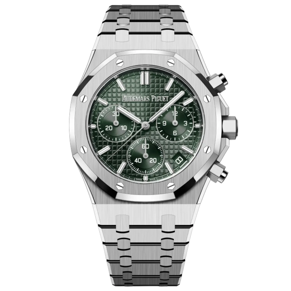 A&P ROYAL OAK Khaki Green Dial CHRONOGRAPH 41mm
