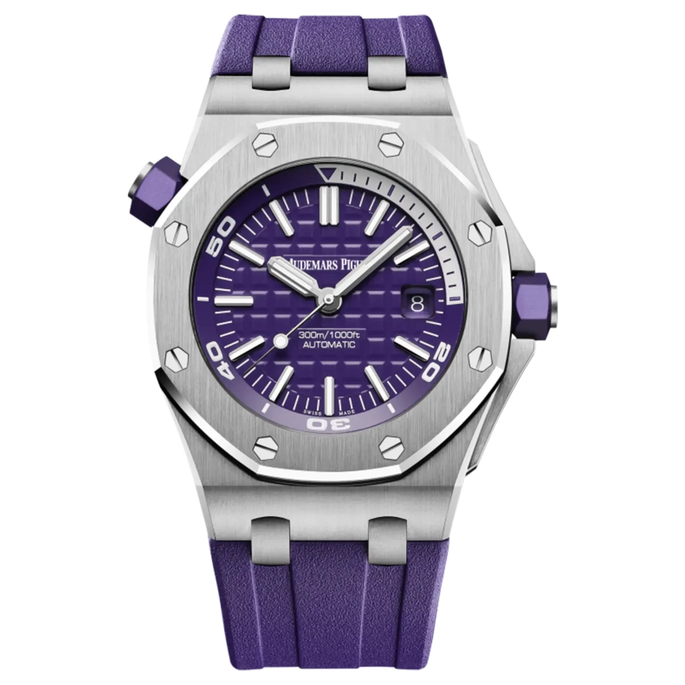 A&P OFFSHORE DIVER Purple Dial 42mm