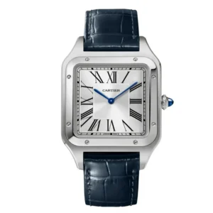 CARTIER SANTOS-DUMONT XL Model Blue Strap WSSA0032 - United Luxury