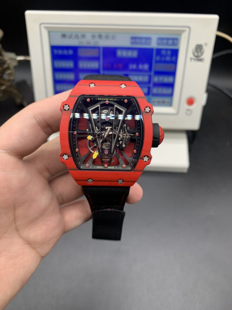 Richard Mille RM 27-03 Tourbillon Rafael Nadal 38.20x47.60MM Replica RM010