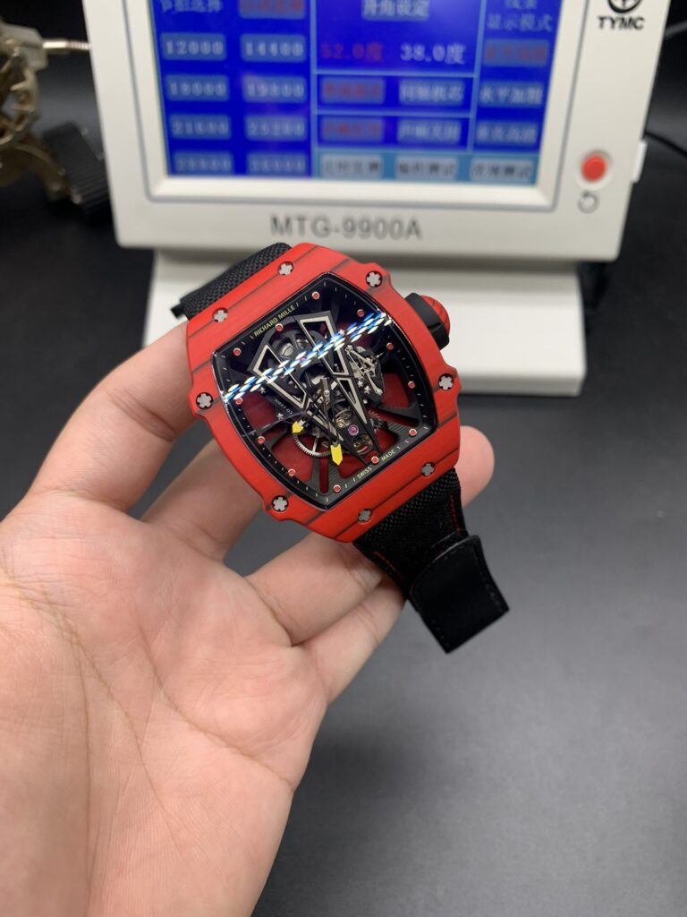 Richard Mille RM 27-03 Tourbillon Rafael Nadal 38.20x47.60MM Replica RM010
