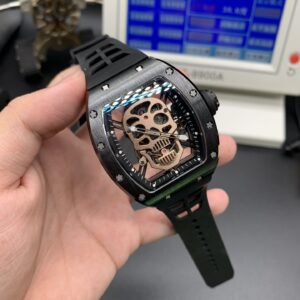 Richard Mille RM 52-01 Tourbillon Skull 50.00x42.70MM Replica RM035
