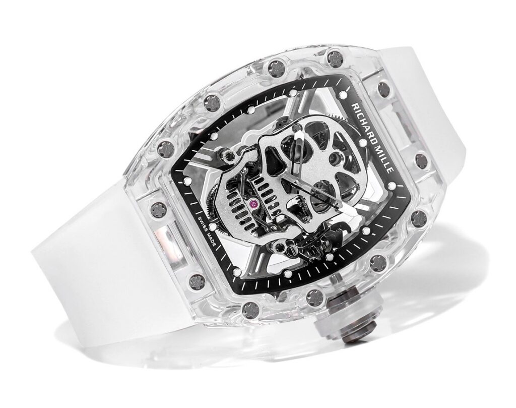 Richard Mille RM 052 Tourbillon Skull 50.00x42.70MM Replica RM032