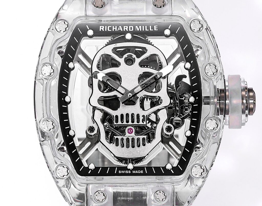 Richard Mille RM 052 Tourbillon Skull 50.00x42.70MM Replica RM032