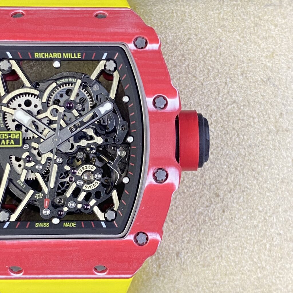Richard Mille RM 35-02 Automatic Rafael Nadal 44.50x49.94MM Replica RM012