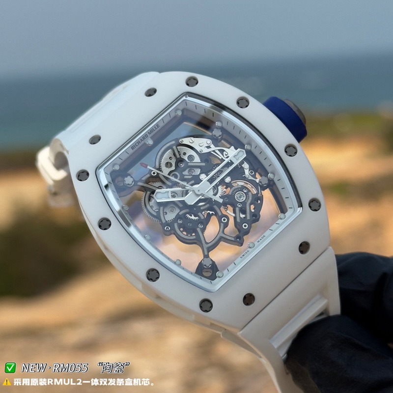 Richard Mille RM 055 Bubba Watson 42.70x49.94MM Replica RM040