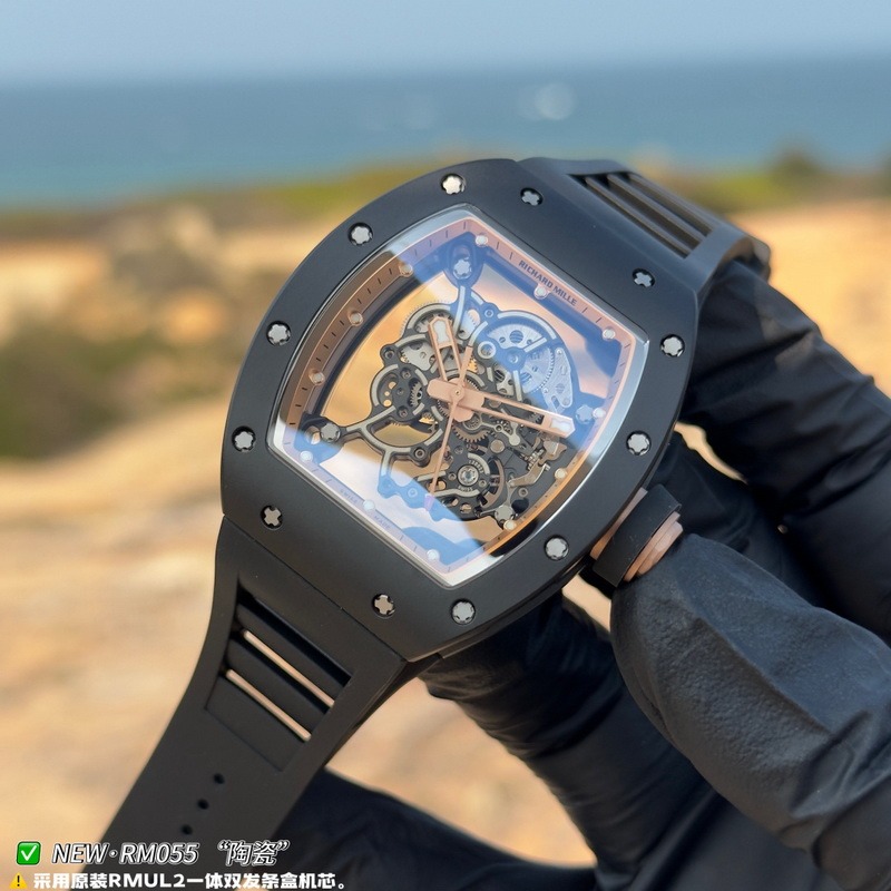 Richard Mille RM 055 Bubba Watson 42.70x49.94MM Replica RM042