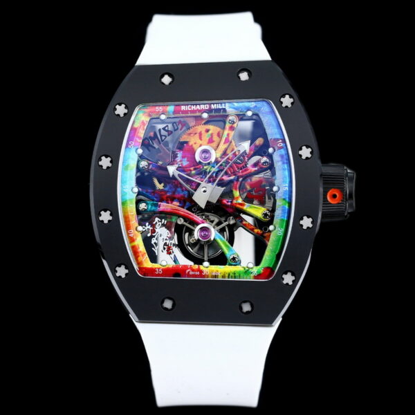 Richard Mille RM 68-01 Cyril Kongo Tourbillon 42.70x51.80MM Replica RM039