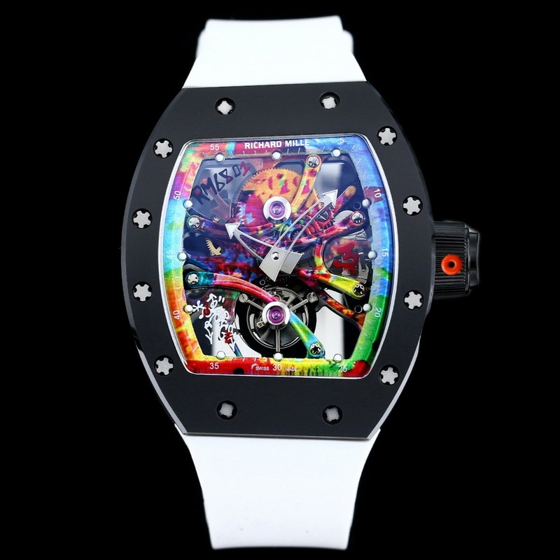 Richard Mille RM 68-01 Cyril Kongo Tourbillon 42.70x51.80MM Replica RM039