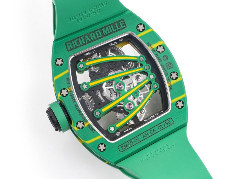 Richard Mille RM 59-01 Tourbillon Yohan Blake 42.70x50.15MM Replica RM053