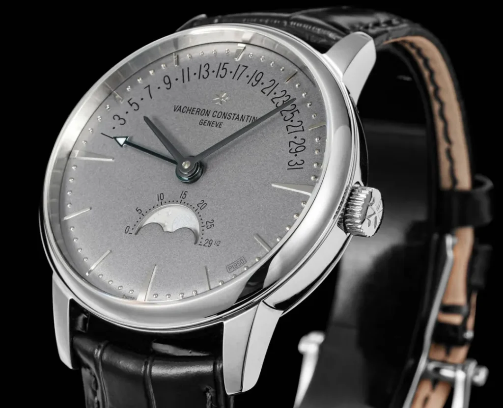 Vacheron Constantin Patrimony Moon Phase and Retrograde Date 4010U 42.5MM Replica VC053
