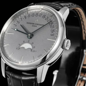 Vacheron Constantin Patrimony Moon Phase and Retrograde Date 4010U 42.5MM Replica VC053